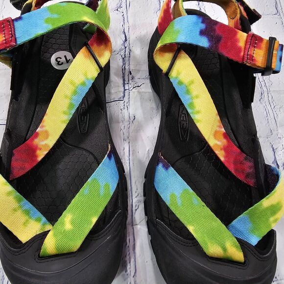 Keen Zerraport II TIE DYE Black Hiking Sport Sandals 1022419 MENS SIZE 13 main image 6